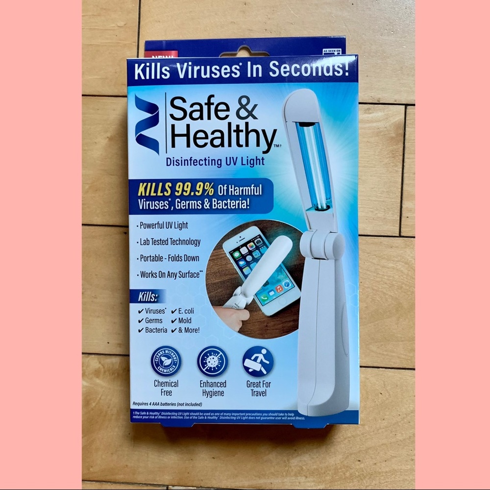 Safe & Healthy Disinfecting UV Light Wand
